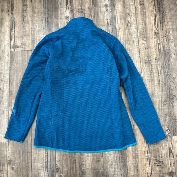 New Patagonia R1 Air 1/2 Zip Neck Women's XL Lagom Blue Pullover Fleece Pullover - Picture 8 of 9